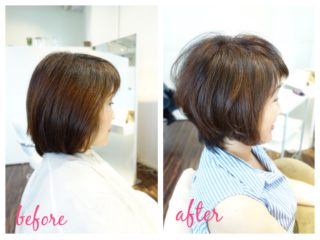 ヘアスタイルはバランスが大事