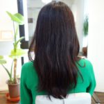 髪が柔らかく動きがあるパーマスタイルはいいね~♬