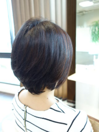 サラサラショートもアイロンでふんわりショートヘアに