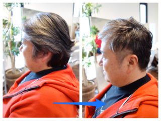 銀髪風に見える白髪男性はやっぱりカッコイイですね