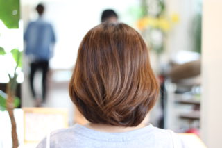 長さは同じでもヘアスタイルは変わるんですよ