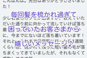 髪をすき過ぎるのが毛先がパサパサする原因です 本物の天然100 へナのハナヘナで 5歳のツヤ髪を 髪と頭皮を傷めない白髪染め 髪が多い くせ毛の悩みも解消する美容室arche 神戸 大阪