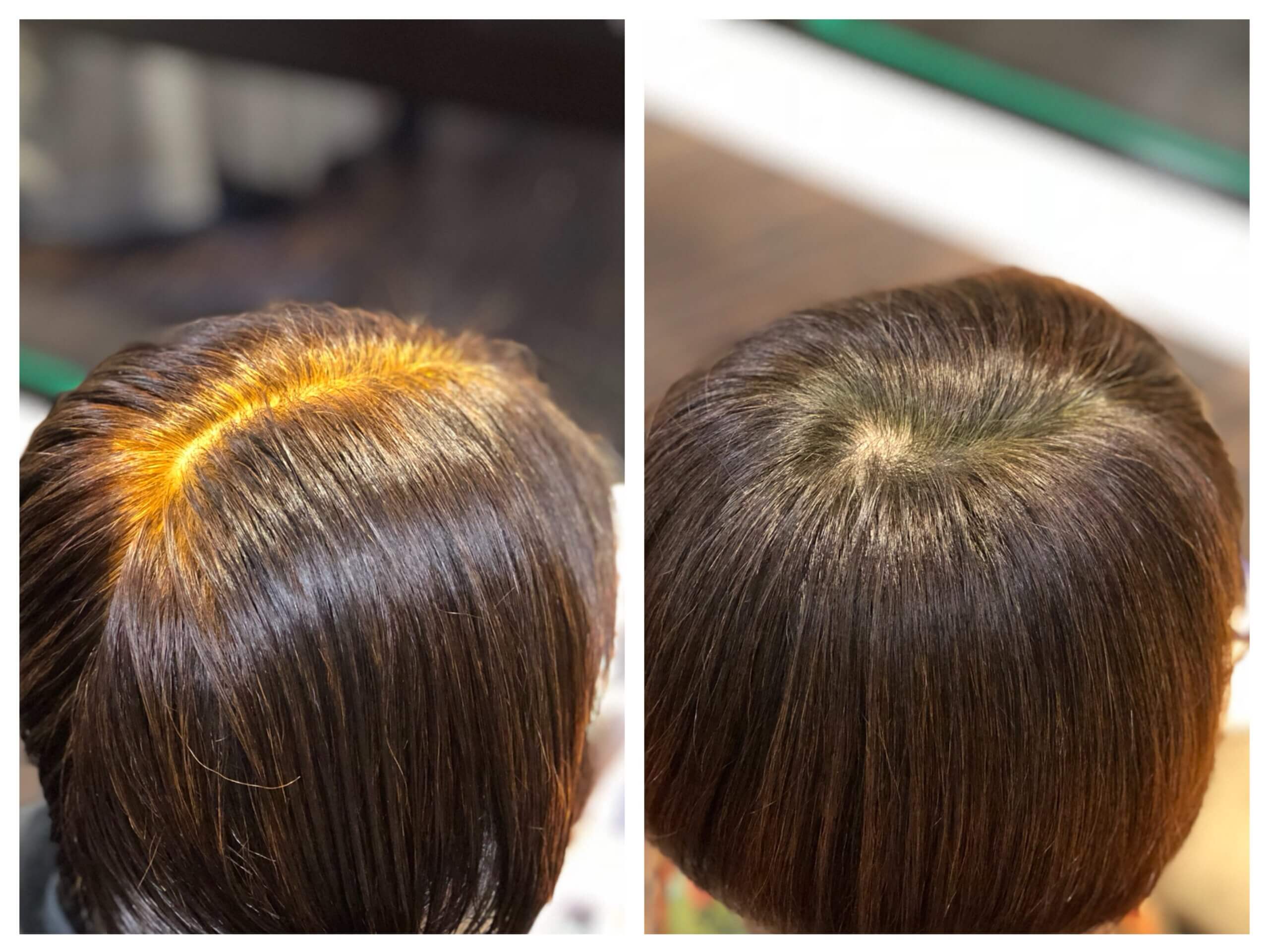 ヘアカラーが頭皮にしみるので天然100％ヘナで染めたいのですがオレンジは苦手なんです